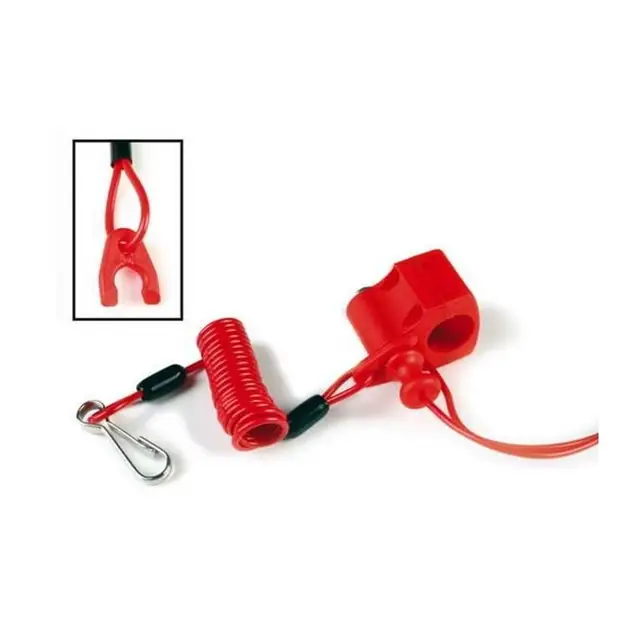 Awaryjny wyłącznik zapłonu OFFROAD/ZRYWKA czerwony VICMA 1117054 Łatwy zwrot