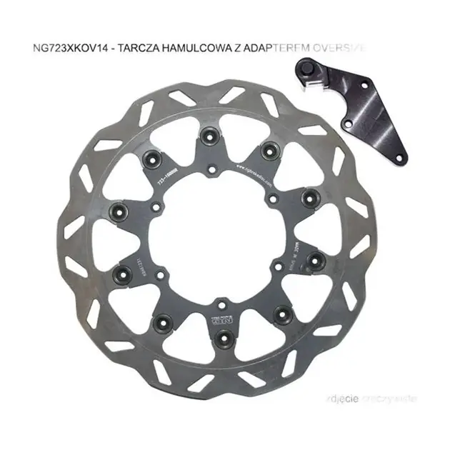 Tarcza hamulcowa przód z adapterem OVERSIZE Yamaha YZF 450 320X118X5 NG NG723XKOV14 Popularny
