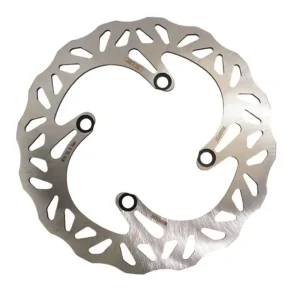Wybór klientów Tarcza hamulcowa tył Kawasaki KX 125, KX 250, KX 450, KLX 450, KXE 450, Suzuki RMZ 250 (240X115X) (4X10,5MM) MTX PARTS MDS03110