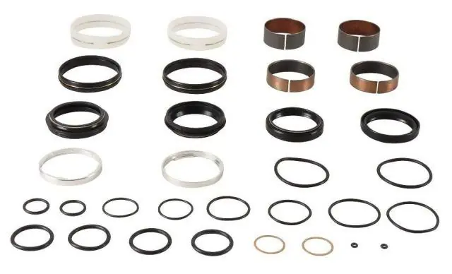 PIVOT WORKS ZESTAW NAPRAWCZY ZAWIESZENIA PRZEDNIEGO Yamaha YZ125 05-14, YZ250 06-14, Husqvarna CR125 10-13, SM450 10, SM510 10, TC 250 10-13, TE450 10-13, TE510 10 Łatwy zwrot