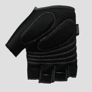 Popularny POLEDNIK RĘKAWICE / RĘKAWICZKI ROWEROWE / MTB (BEZ PALCÓW) MODEL SOFT GRIP KOLOR CZARNY ROZMIAR L