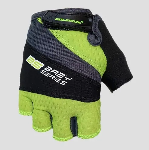 Darmowy zwrot POLEDNIK RĘKAWICE / RĘKAWICZKI ROWEROWE / MTB (BEZ PALCÓW) MODEL BS BABY (DZIECIĘCE / KID / JUNIOR) KOLOR ŻÓŁTY FLUO/CZARNY ROZMIAR 4
