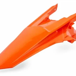POLISPORT BŁOTNIK TYŁ (BEZ BOCZKÓW) KTM SX125/150; SXF250/350/450; XCF250/350/450 16-18 KOLOR POMARAŃCZOWY (WITHOUT PINS) Bestseller