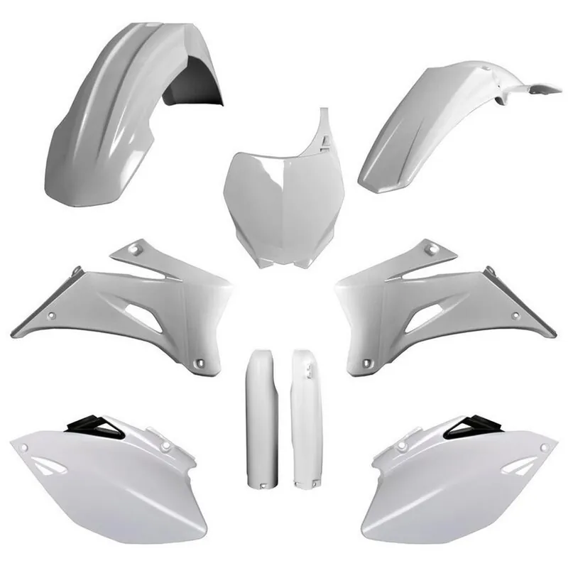 Łatwy zwrot POLISPORT KOMPLET PLASTIKÓW (FULL KIT) YAMAHA YZF 250 ‘08-‘09; YZF 450 ‘08-‘09 W ZESTAWIE TABLICA PRZEDNIA (8658100001) I OSŁONY AMORTYZARORÓW (8351400001) KOLOR BIAŁY