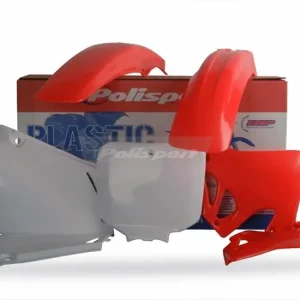 POLISPORT WYPRZEDAŻ KOMPLET PLASTIKÓW HONDA CR 125 ‘95-‘97; CR 250 ‘95-‘96 KOLOR OEM Zniżka