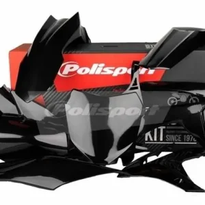 Hit cenowy POLISPORT WYPRZEDAŻ KOMPLET PLASTIKÓW HONDA CRF 250R ‘14-‘17; CRF 450R ‘13-‘16 KOLOR CZARNY