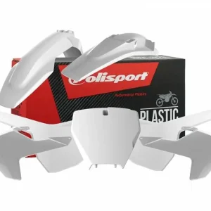 Promocja POLISPORT WYPRZEDAŻ KOMPLET PLASTIKÓW HUSQVARNA TC/FC ‘16-‘18 KOLOR BIAŁY