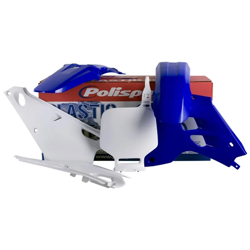 Bestseller POLISPORT KOMPLET PLASTIKÓW YAMAHA YZ 80 ‘93-‘01 KOLOR NIEBIESKI BIAŁY OEM