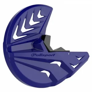 POLISPORT WYPRZEDAŻ OSŁONA TARCZY HAMULCOWEJ PRZÓD (Z OSŁONĄ DOLNEJ CZĘŚCI AMORTYZATORA W ZESTAWIE KOMPLET NA OBIE STRONY) YAMAHA YZ 125/250 ‘08-‘25; YZ 250F ‘16-25‘; YZ 450F ‘08-‘25 KOLOR NIEBIESKI Ograniczona ilość