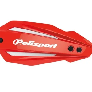 Ostatnia szansa POLISPORT OSŁONY RĄK (HANDBARY) MODEL BULLIT FULL WRAP AROUND Z UNIWERSALNYM ZESTAWEM MONTAŻOWYM 22/28 KOLOR CZERWONY