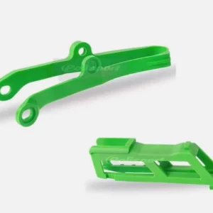 POLISPORT WYPRZEDAŻ PROWADNICA I ŚLIZG ŁAŃCUCHA (KOMPLET) KAWASAKI KX 250F ‘19-‘22, KX 450F ‘19-‘22 KOLOR ZIELONY Premium