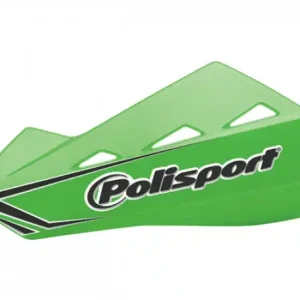 POLISPORT WYPRZEDAŻ OSŁONY RĄK (LISTKI) MODEL QWEST Z UNIWERSALNYM ZESTAWEM MONTAŻOWYM ALUMINIOWYM 22/28MM KOLOR ZIELONY Tylko dziś