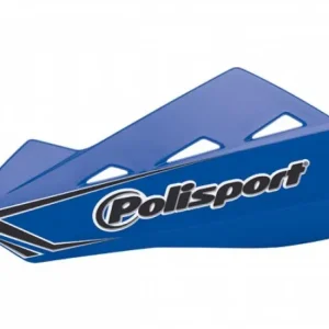 Tani POLISPORT WYPRZEDAŻ OSŁONY RĄK (LISTKI) MODEL QWEST Z UNIWERSALNYM ZESTAWEM MONTAŻOWYM ALUMINIOWYM 22/28MM KOLOR NIEBIESKI