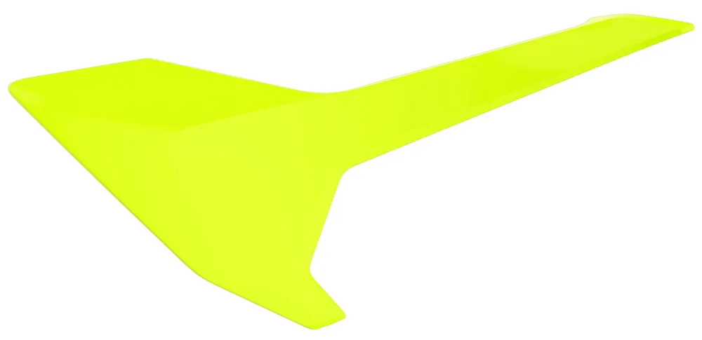 POLISPORT WYPRZEDAŻ POLE NUMEROWE BOCZNE Z OSŁONĄ FILTRA POWIETRZA KPL. HUSQVARNA TC/FC `16-18, TX/FX `17-18, TE/FE `17-19 KOLOR ŻÓŁTY FLUO Dostępne od ręki