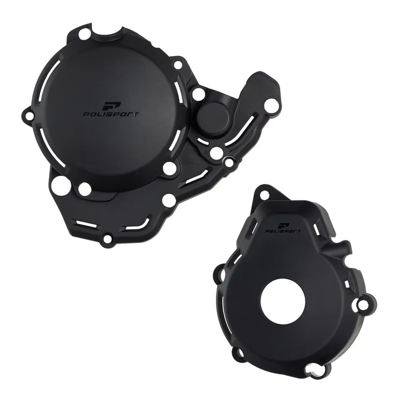 Nie przegap POLISPORT ZESTAW OSŁONA POKRYWY (DEKLA) ALTERNATORA ORAZ OSŁONA POKRYWY SPRZĘGŁA POMPY WODY KTM EXC-F 250/350 ‘24-‘26, HUSQVARNA FE 250/350 ‘24-‘26, GAS GAS EC-F 250/350 ‘24-‘26 KOLOR CZARNY