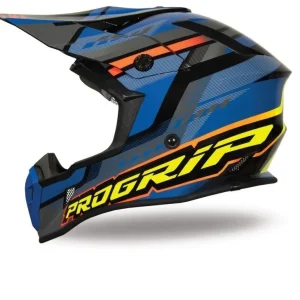 Bestseller PROGRIP ZZZZ KASK PG3180 AP71 KOLOR NIEBIESKI SZARY POMARAŃCZOWY ROZM.XS (3180-362)