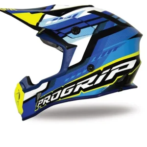 Oferta limitowana PROGRIP ZZZZ KASK PG3180 AP71 KOLOR NIEBIESKI ŻÓŁTY FLUO ROZM.XS (3180-361)
