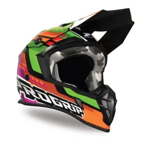 PROGRIP ZZZZ KASK PG3180 AP71 KOLOR ZIELONY POMARAŃCZOWY FUKSJA ROZM.M (3180-363) - WYPRZEDAŻ Rabat