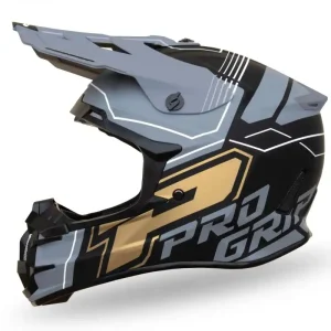 PROGRIP 2024/06 KASK 3080 SIZE L PIECES ABS BLACK/GREY/GOLD MATT Łatwy zwrot