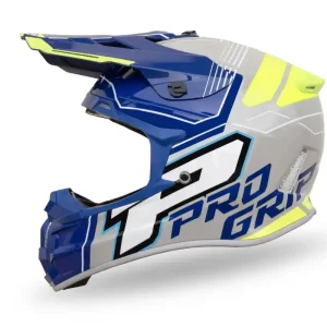 Kup online PROGRIP 2024/06 KASK 3080 SIZE L PIECES ABS GREY/BLUE/YELLOW FL.