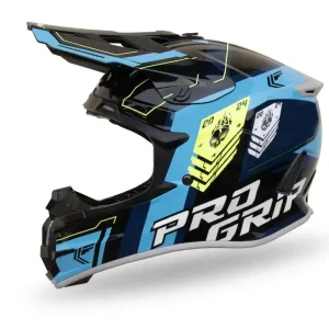 PROGRIP 2024/06 KASK 3080 SIZE S PIECES ABS BLUE/BLACK Tani
