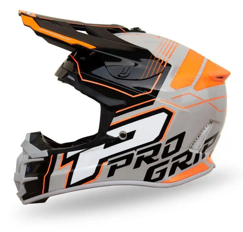 PROGRIP 2024/06 KASK 3080 SIZE XL PIECES ABS GREY/BLACK/ORANGE Kup teraz