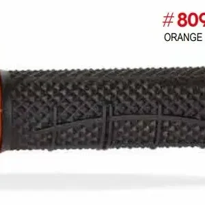 Zamów dziś PROGRIP MANETKI PG809 OFF ROAD Z BLOKADĄ SCS LOCK-ON + 7 ADAPTERÓW ROLGAZU (22+25MM) KOLOR POMARAŃCZOWY CZARNY DWUSKŁADNIKOWE HALF WAFFLE DŁ. 115MM (809-201)