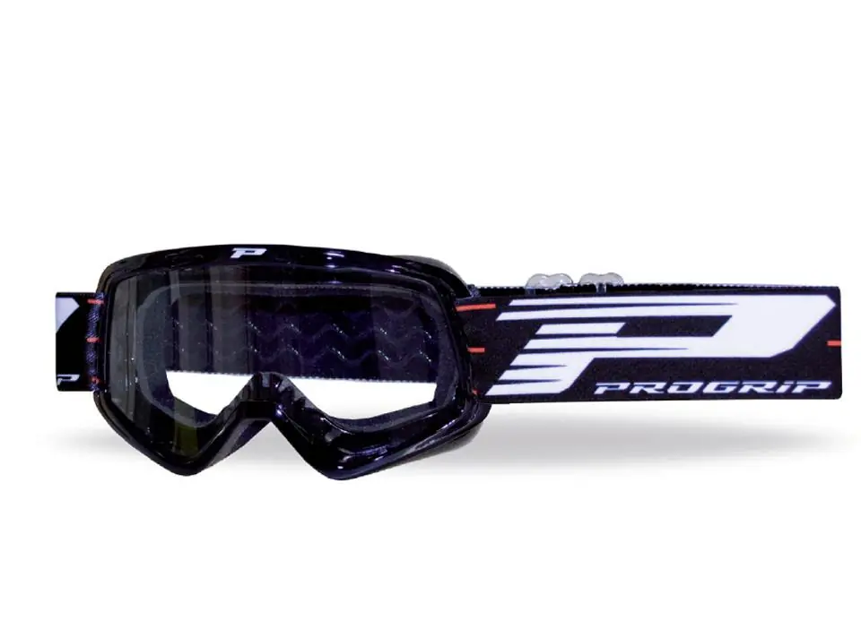 Taniej PROGRIP GOGLE PG3101-102 CH KID DZIECIĘCE KOLOR CZARNY (SZYBA PG3113CH PRZEŹROCZYSTA 1MM PODWÓJNA, NO FOG, ANTI UV) (3101-102 CH)
