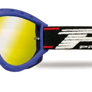 Promocja PROGRIP GOGLE PG3101-312 FL ATZAKI KID DZIECIĘCE KOLOR NIEBIESKI FLUO (SZYBA PG3147 ŻÓŁTA LUSTRZANA DWUWARSTWOWA, NO FOG, ANTI UV) (PG3101/18BLF) (3101-312 FL) - PROMOCJA - STD CENA 219,50