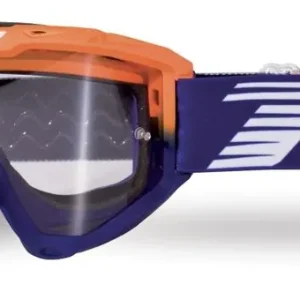 Bestseller PROGRIP GOGLE PG3450-275 LS RIOT KOLOR POMARAŃCZOWY FLUO NIEBIESKI (SZYBA PG3210, NO FOG, NO SCRACHT) (3450-275 TR) - PROMOCJA - STD CENA 279,50