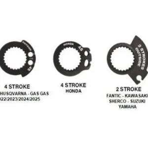 PROGRIP MANETKI PG709 OFF ROAD Z BLOKADĄ SCS LOCK-ON + 7 ADAPTERÓW ROLGAZU (22+25MM) KOLOR SZARY DWUSKŁADNIKOWE HALF WAFFLE DŁ. 115MM (709-108) Taniej
