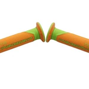 Kup online PROGRIP MANETKI PG732 ROAD (22+25MM, DŁ.125MM) KOLOR POMARAŃCZOWY FLUO/ZIELONY FLUO (DWUSKŁADNIKOWE) (732-390)