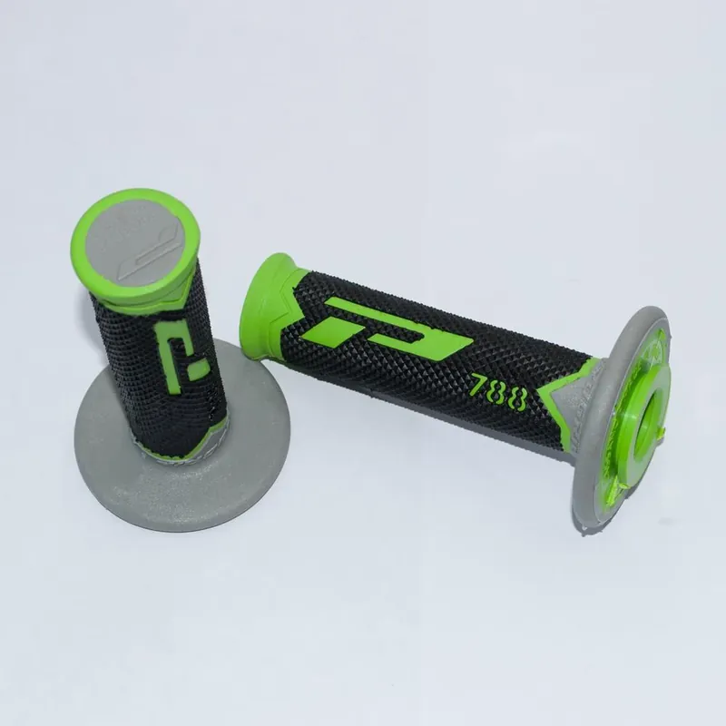 PROGRIP MANETKI PG788 OFF ROAD (22+25MM, DŁ.115MM) KOLOR ZIELONY/SZARY/CZARNY (TRÓJSKŁADNIKOWE) (788-223) (PG788/9) Obniżka ceny