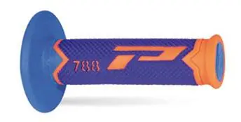 Bezpieczna płatność PROGRIP MANETKI PG788 OFF ROAD (22+25MM, DŁ.115MM) KOLOR POMARAŃCZOWY FLUO/NIEBIESKI/JASNY NIEBIESKI (TRÓJSKŁADNIKOWE) (788-282)