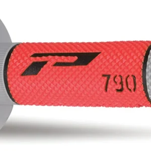 Tylko do końca tygodnia PROGRIP MANETKI PG790 OFF ROAD (22+25MM, DŁ.115MM) KOLOR CZARNY/SZARY/CZERWONY (TRÓJSKŁADNIKOWE) (790-235) (PG790/6)