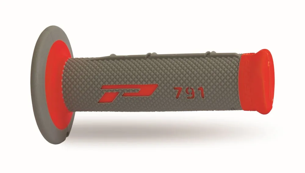 PROGRIP MANETKI PG791 OFF ROAD (22+25MM, DŁ.115MM) KOLOR SZARY/CZERWONY (DWUSKŁADNIKOWE) (791-337) (PG791GD/RD) Wysoka jakość