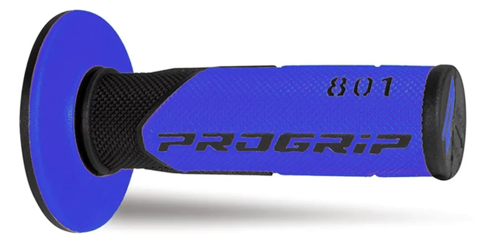 Oferta PROGRIP MANETKI PG801 OFF ROAD (22+25MM, DŁ.115MM) KOLOR CZARNY/NIEBIESKI (DWUSKŁADNIKOWE) (801-146) (PG801/10)