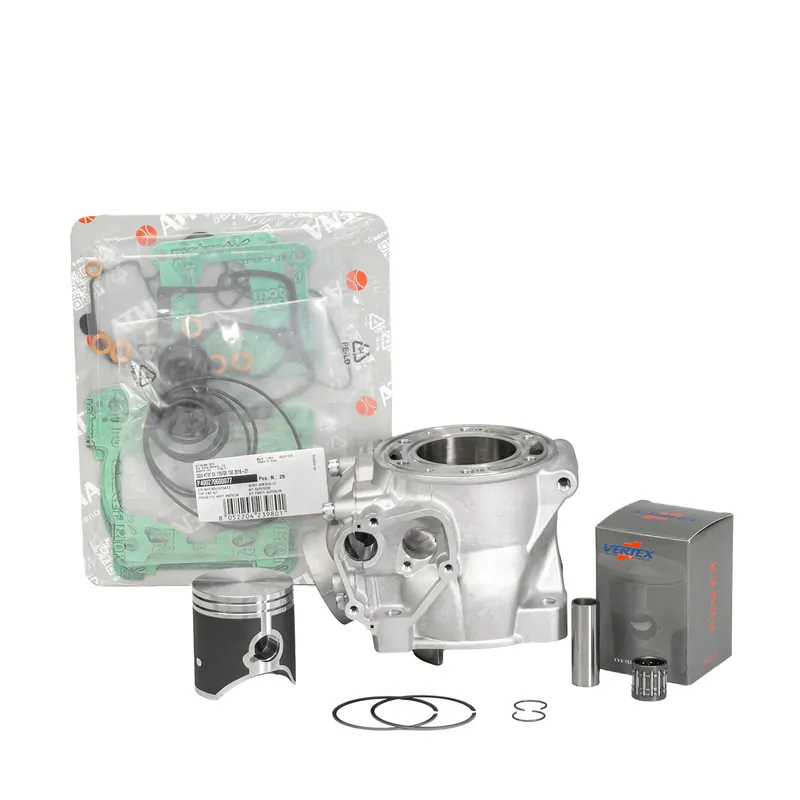 Hit sprzedaży PROMX CYLINDER KOMPLETNY (CYLINDER + TŁOK VERTEX + TOP-END + ŁOŻYSKO ) KTM SX 125 ‘16-‘22 , HUSQVARNA TC 125 ‘16-‘22 , GAS GAS MC 125 ‘21-‘23 ( STANDARD 54,00 MM ) NICASYL 50530038000