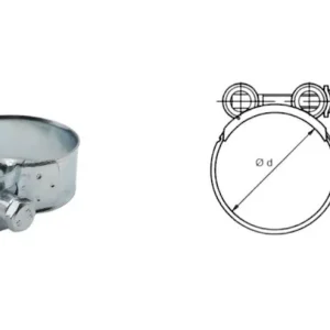 Oferta czasowa PROMX OBEJMA GBS SILVER 37/20 - 36-39MM - W1 -1 SZTUKA