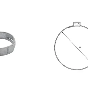 Do wyczerpania zapasów PROMX OETIKER 167 OPASKA BEZSTOPNIOWA Z UCHEM - 85,5-89,0/7MM - 1 SZTUKA