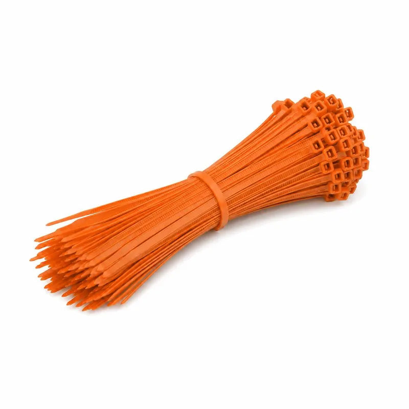 PROMX OPASKA ZACISKOWA (TRYTYTKA) 2,5X200MM KOLOR POMARAŃCZOWY - 100 SZTUK Ograniczona ilość