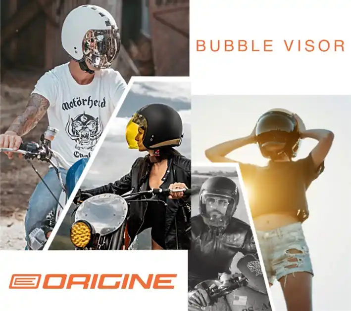 Dodaj do koszyka Szyba Origine Primo Bubble Visor Yellow