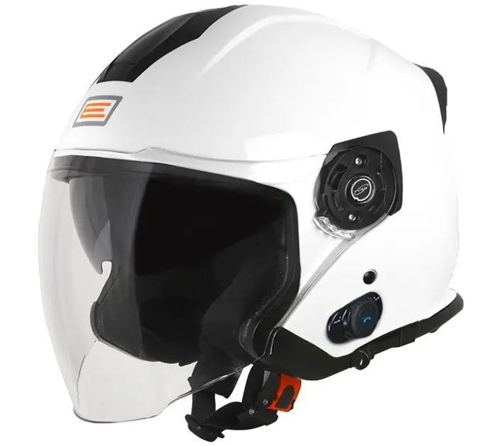 Wyprzedaż Kask ORIGINE PALIO 2.0 + BT SOLID white gloss XXL