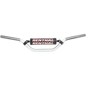Bestseller RENTHAL KIEROWNICA 7/8 CALA (22MM) MX MINI HANDLEBAR SILVER/GREY KAWASAKI KX 65 02-16 PADDED KOLOR SREBRNY/SZARY Z GĄBKA