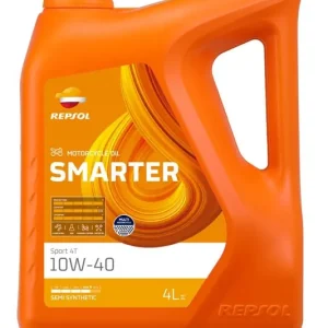 REPSOL OLEJ SILNIKOWY 4T SMARTER SPORT 10W40 4L MA2 PÓŁSYNTETYCZNY (5) - ZASTĘPUJE RP180N54 Tylko do końca tygodnia