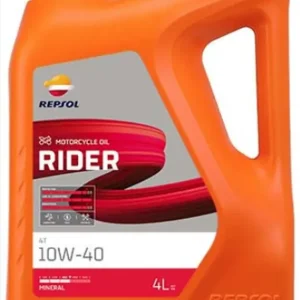 Tani REPSOL OLEJ SILNIKOWY RIDER 4T 10W40 4L MA2 MINERALNY (5) ZASTĘPUJE RP165N54