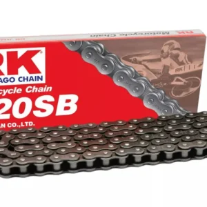 Bestseller RK ŁAŃCUCH NAPĘDOWY 420SB-120 ZAPINKA (CL) W ZESTAWIE KOLOR STANDARD (POJEMNOŚĆ DO 125 CCM) (18,5 KN)