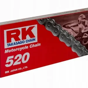 RK ŁAŃCUCH NAPĘDOWY 520-110 ZAPINKA (CL) W ZESTAWIE KOLOR STANDARD (POJEMNOŚĆ DO 250 CCM) (29,4 KN) Rabat