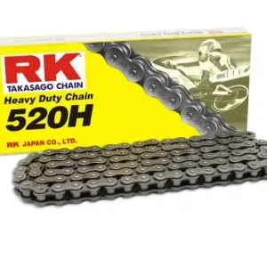 RK ŁAŃCUCH NAPĘDOWY 520H-110 ZAPINKA (CL) W ZESTAWIE KOLOR STANDARD (POJEMNOŚĆ DO 250 CCM) (34,3 KN) Taniej