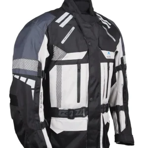 ROLEFF WIELKA PROMOCJA KURTKA TEKSTYLNA DŁUGA MODEL RO775 (3W1) KOLOR CZARNY /BIAŁY ROZMIAR 3XL Tylko do końca tygodnia